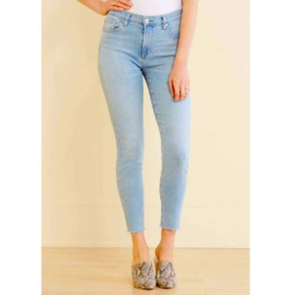 AGOLDE Sophie Jeans - High Rise Skinny Crop
